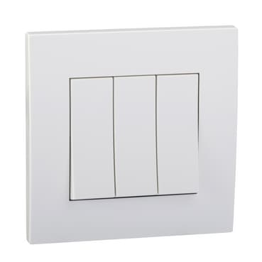 Schneider Electric VIVACE 3-Gang Switch