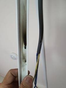 Burnt Wiring Trunking